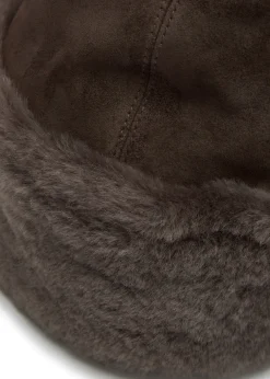 Toki suede and shearling hat