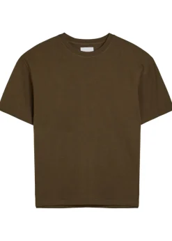 Tomas crinkled woven T-shirt
