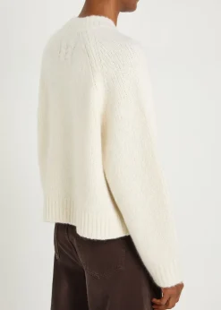 Tomaso cashmere and silk-blend jumper