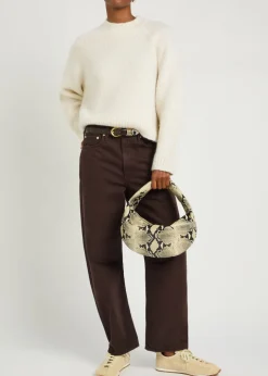 Tomaso cashmere and silk-blend jumper