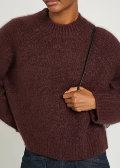 Tomaso cashmere and silk-blend jumper