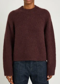 Tomaso cashmere and silk-blend jumper