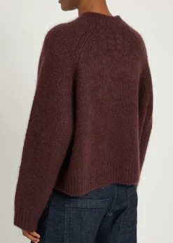 Tomaso cashmere and silk-blend jumper