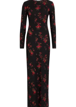 Tommie floral stretch-jersey maxi dress
