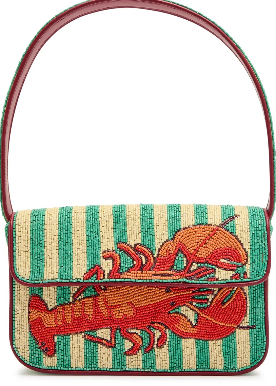 Tommy beaded shoulder bag