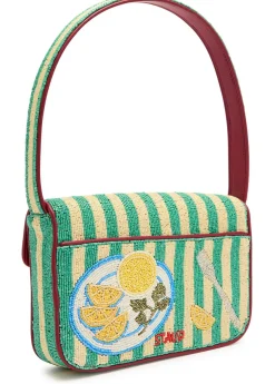 Tommy beaded shoulder bag