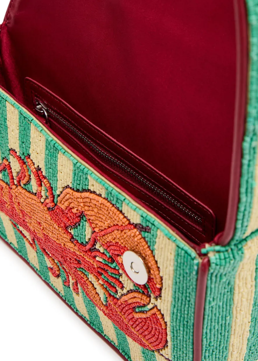 Tommy beaded shoulder bag