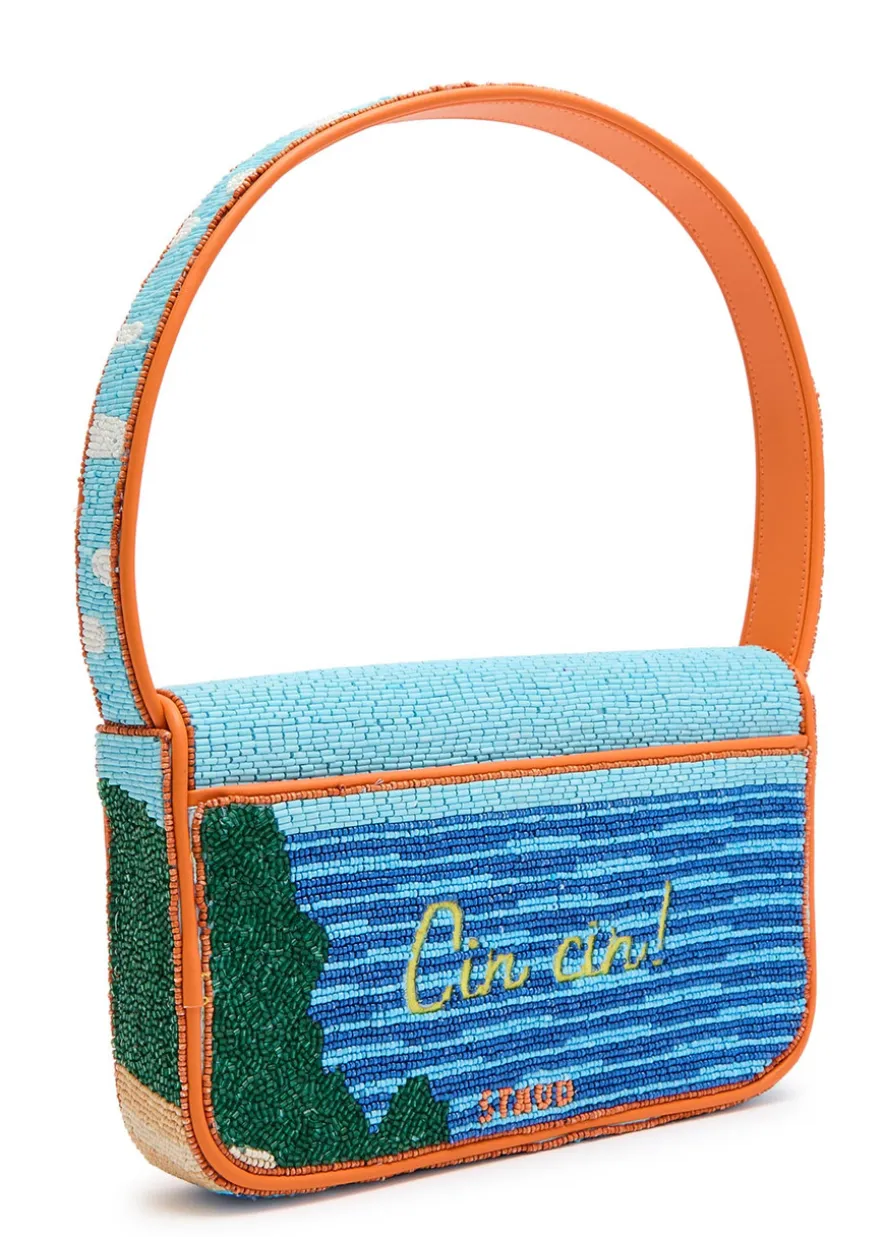 Tommy beaded shoulder bag