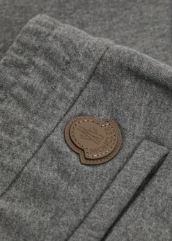 Tonal cotton sweatpants