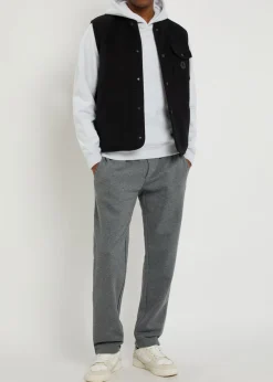 Tonal cotton sweatpants