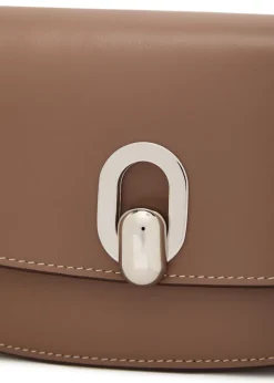 Tondo leather shoulder bag