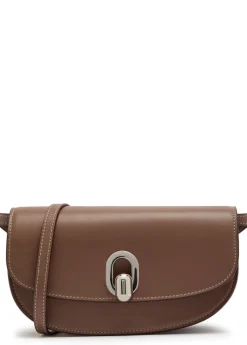 Tondo leather shoulder bag