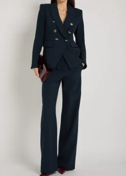 Tonelli straight-leg woven trousers