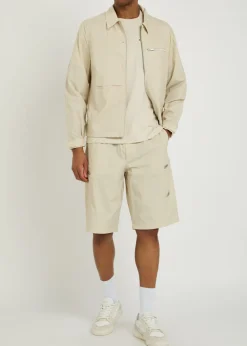 Topflight shell cargo shorts