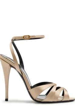 Touze 110 satin sandals