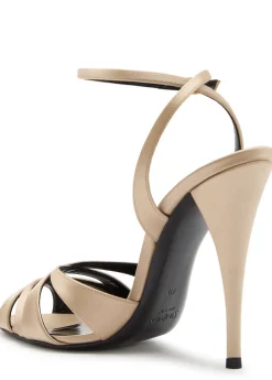 Touze 110 satin sandals