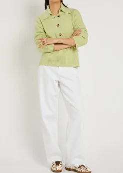 Trading Up cotton-blend polo jumper