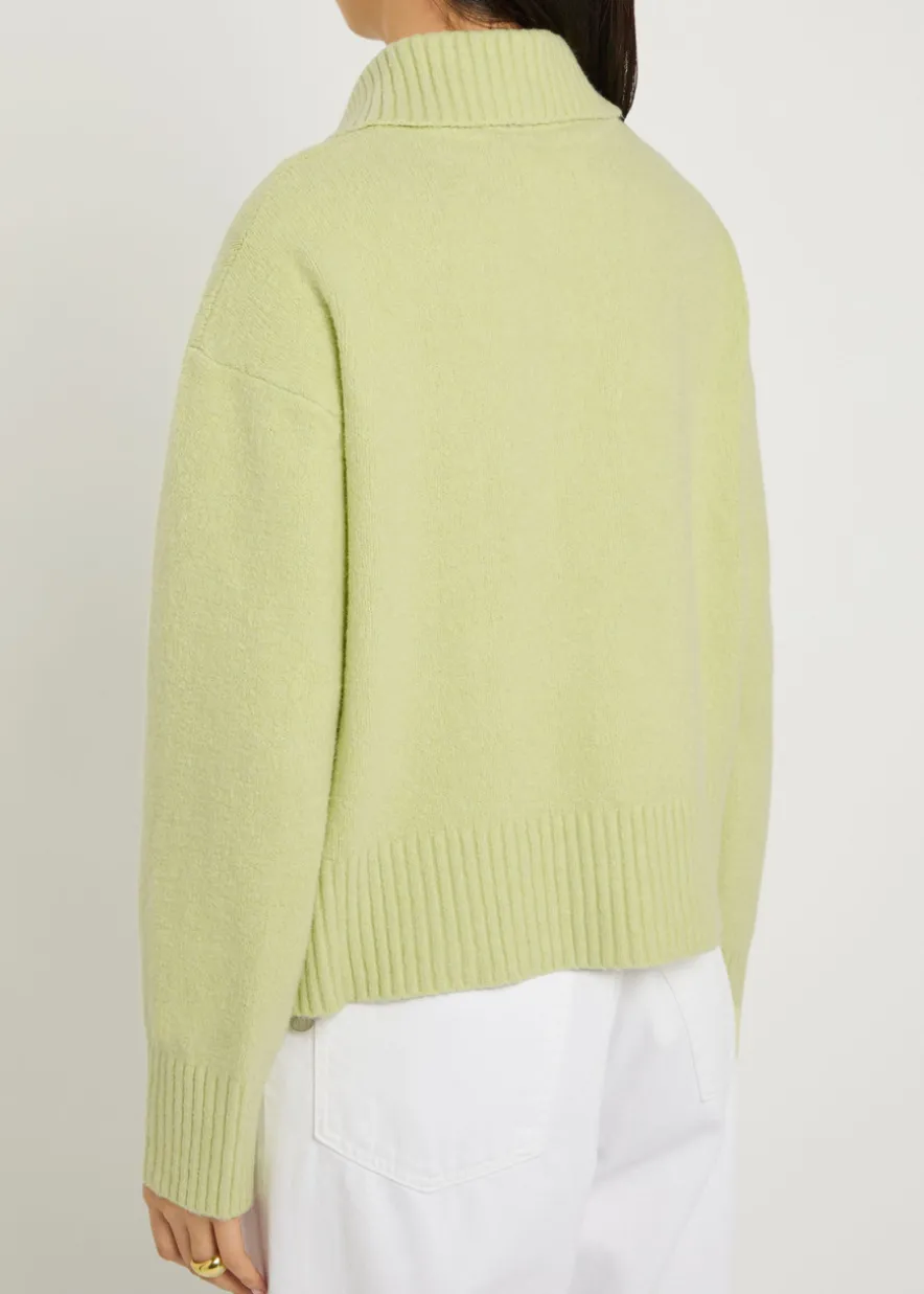 Trading Up cotton-blend polo jumper