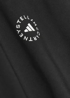 Training cropped stretch-jersey top