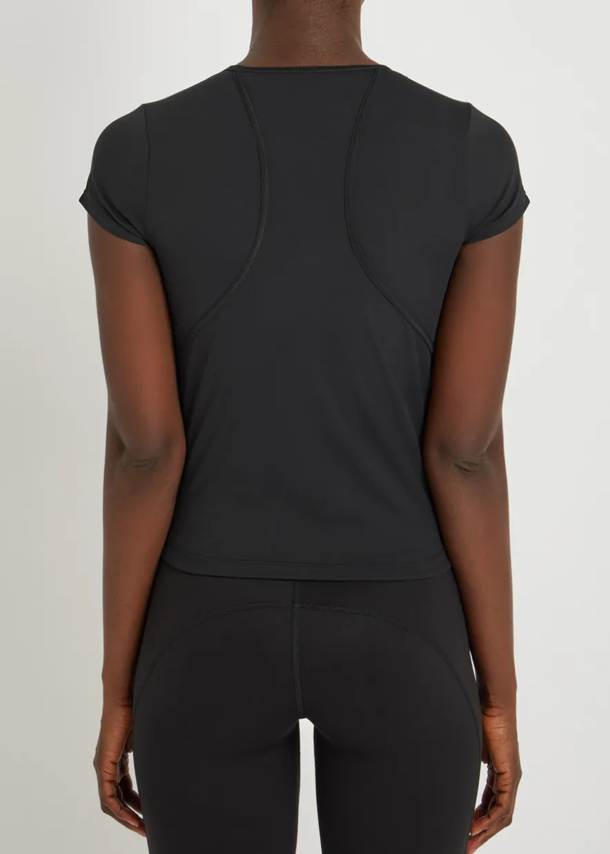 Training logo stretch-jersey T-shirt