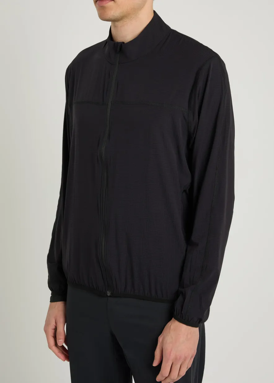 Training stretch-jersey jacket