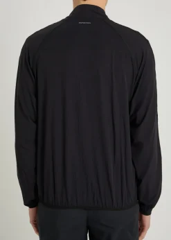 Training stretch-jersey jacket