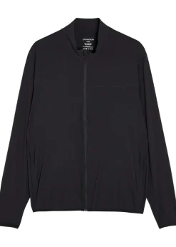 Training stretch-jersey jacket