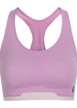 Train stretch-nylon sports bra