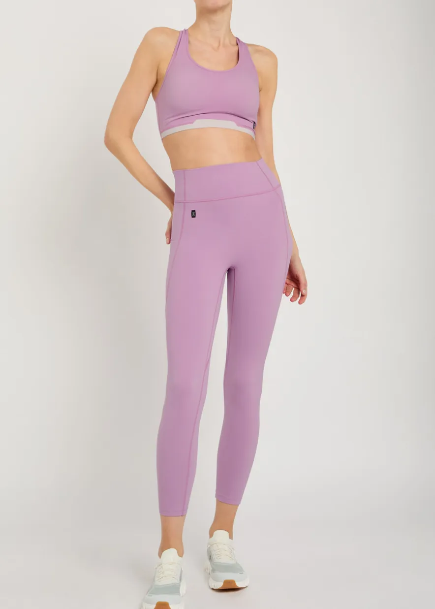 Train stretch-nylon sports bra