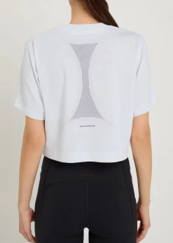 Train-T Crop logo jersey T-shirt