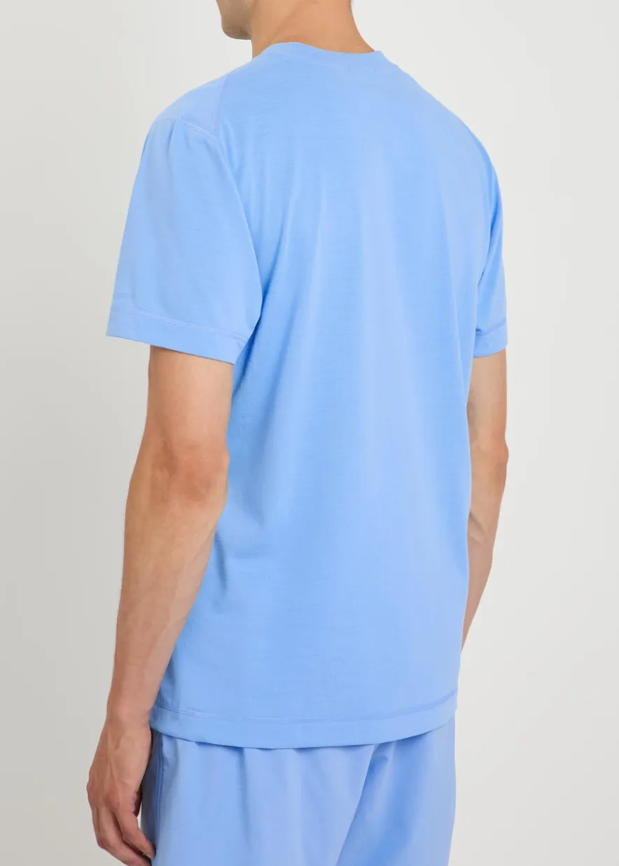 Train-T logo woven T-shirt