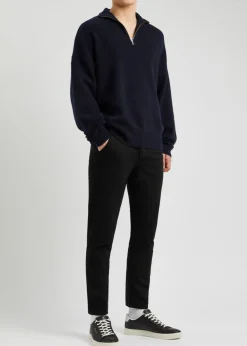 Travel stretch-jersey trousers