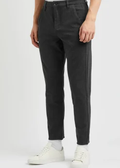Travel stretch-jersey trousers