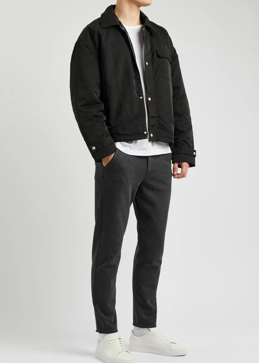 Travel stretch-jersey trousers