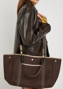 Traversée M Pockets Whip wool tote bag