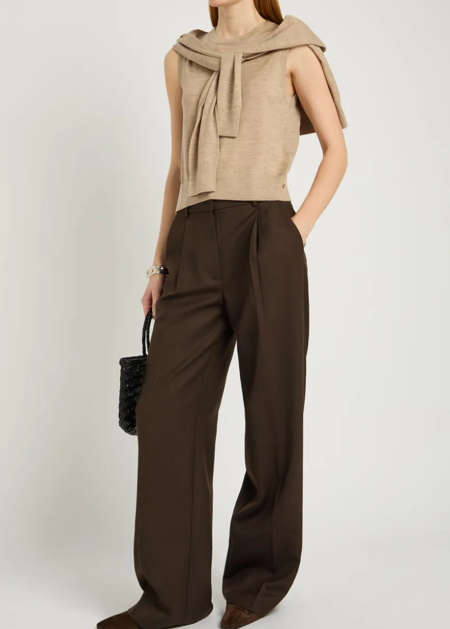 Trent straight-leg trousers