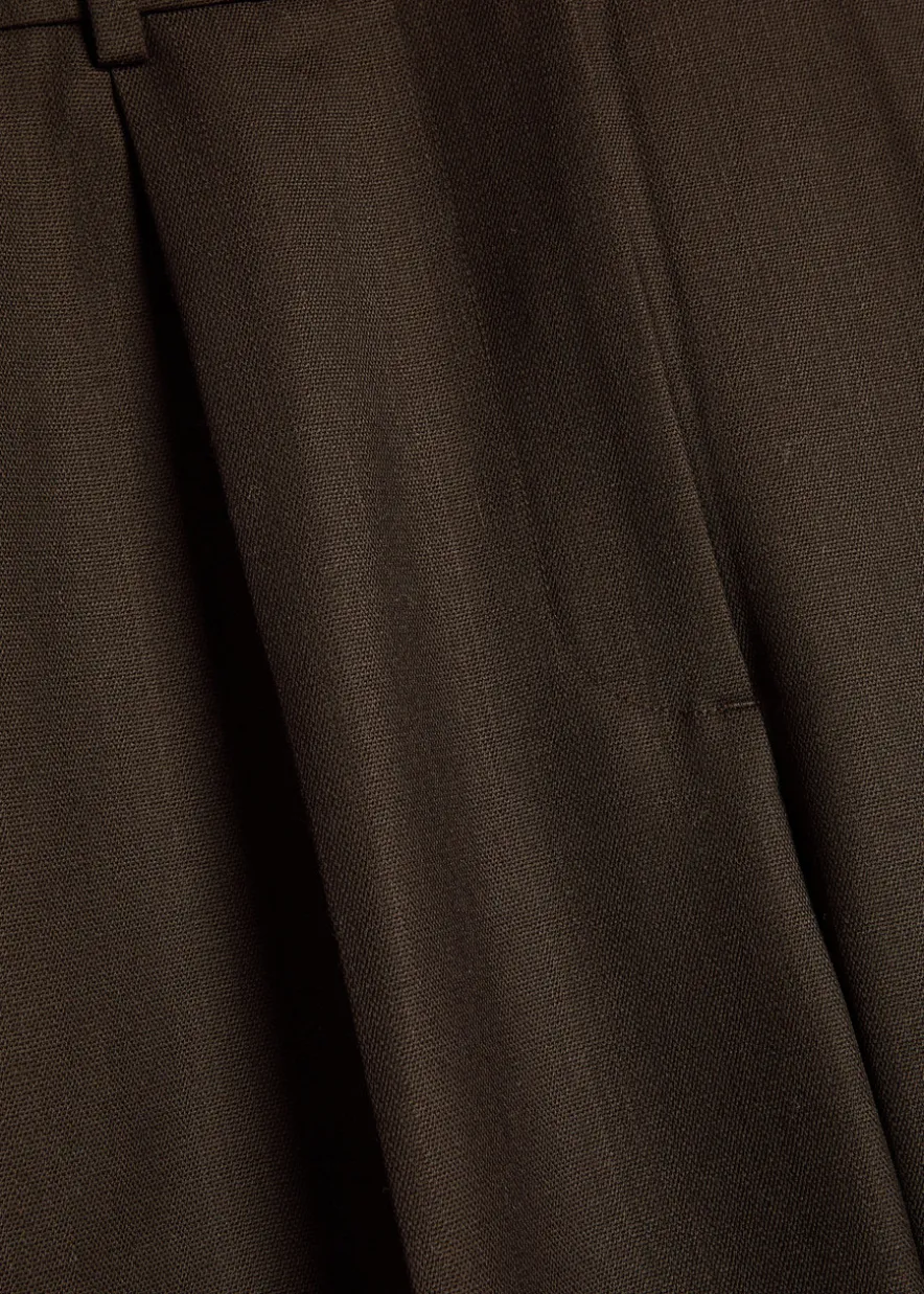 Trent straight-leg trousers