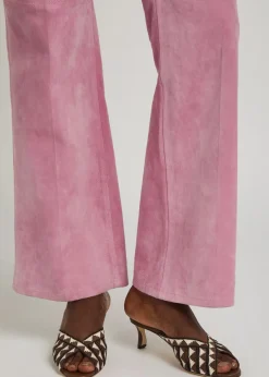 Trofesamu 50 cross-over wool and leather sandals