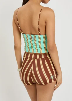 Trudi striped swim shorts