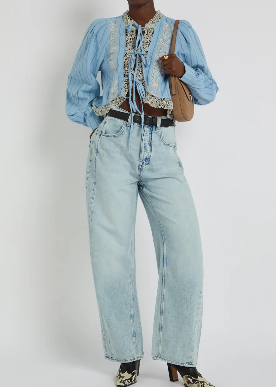 Truro wide-leg jeans