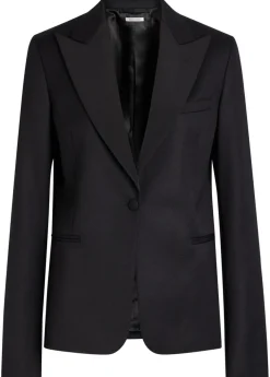 Tuxedo wool blazer