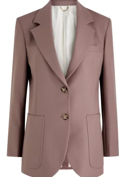 Twill blazer
