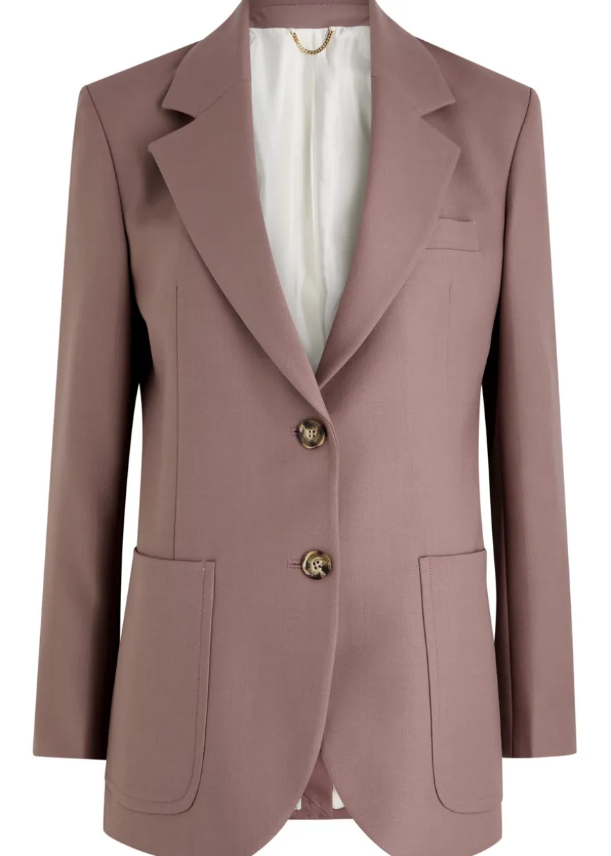 Twill blazer