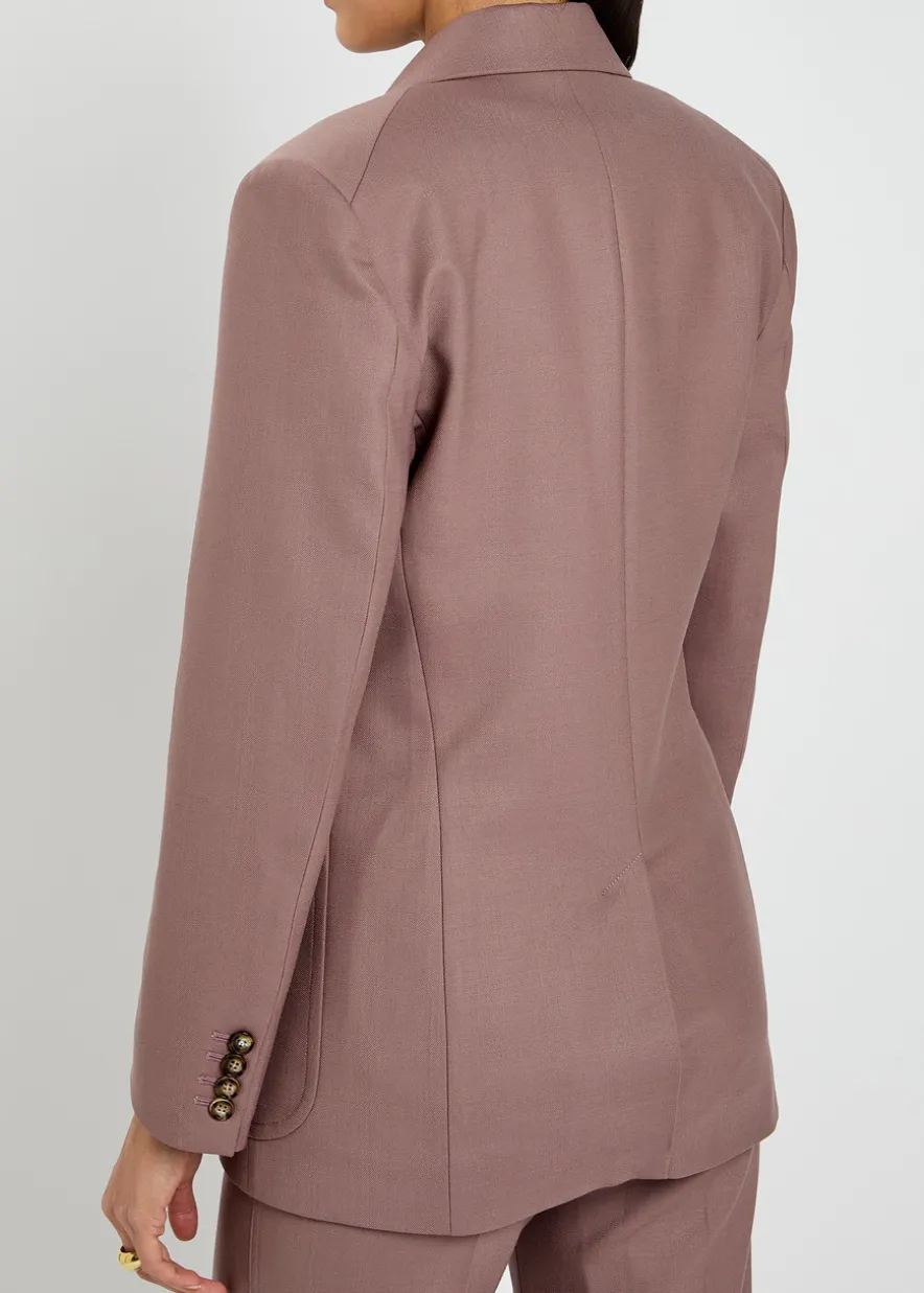 Twill blazer