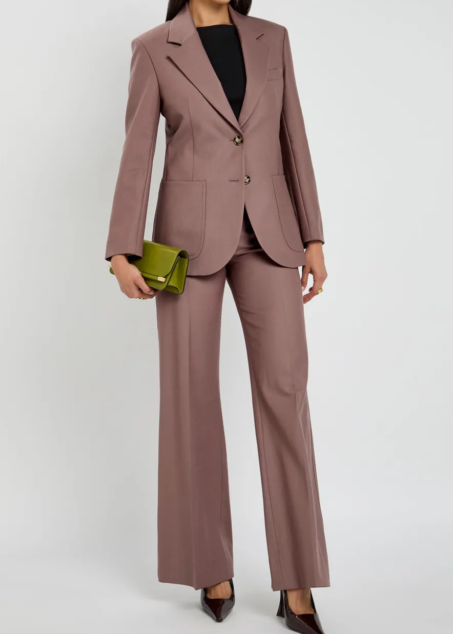 Twill blazer
