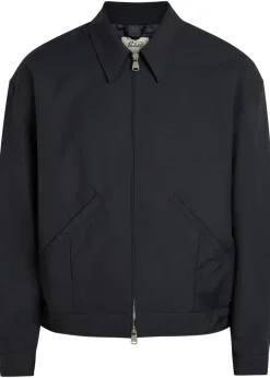 Twill bomber jacket
