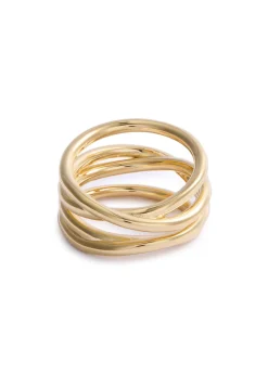 Twine 14kt gold vermeil ring