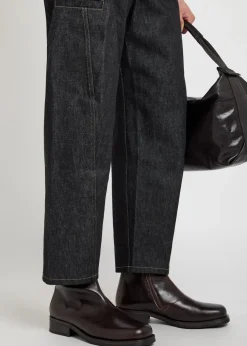 Twisted Workwear barrel-leg denim jeans