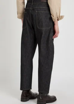 Twisted Workwear barrel-leg denim jeans