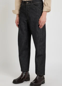Twisted Workwear barrel-leg denim jeans